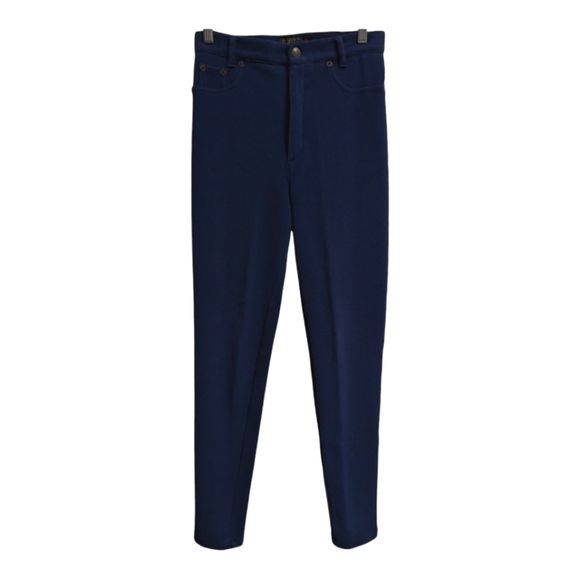 Don't Stop blue leggings pants high rise size 9/10 - Picture 1 of 6